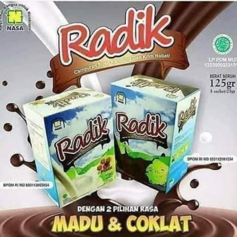 

Susu Kambing Radik Nasa / Susu Kambing Etawa Radik /Radikma /Radikco.