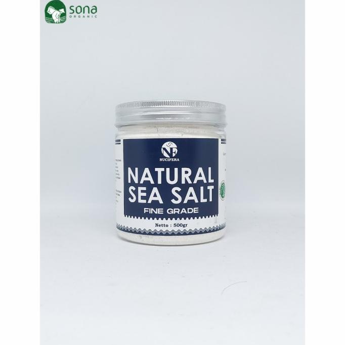 

yang dicari@@@@] Garam Laut Halus Jar 500g- Fine Grade - Natural Seasalt - Nucifera