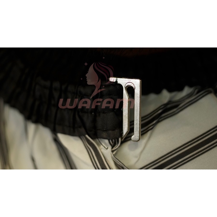 JKL Wahl Cape Garis Klasik / Kep / Kain Kip Cukur Barber Salon