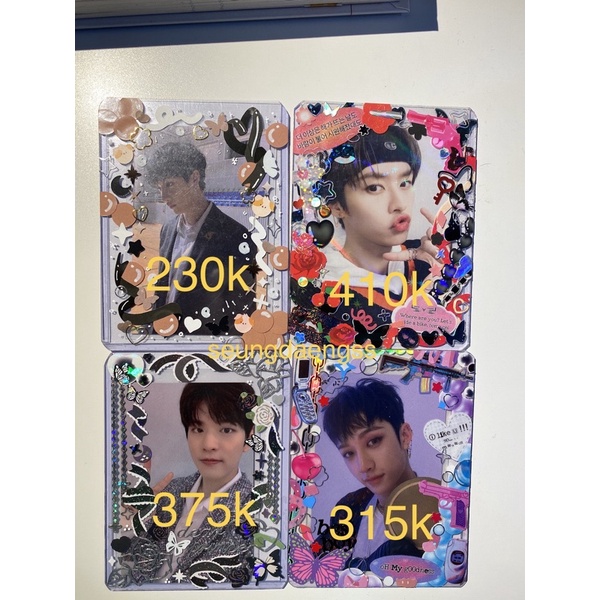 stray kids skz photocard pc lee know wd lim seungmin withfans pre order pob bangchan go live limited