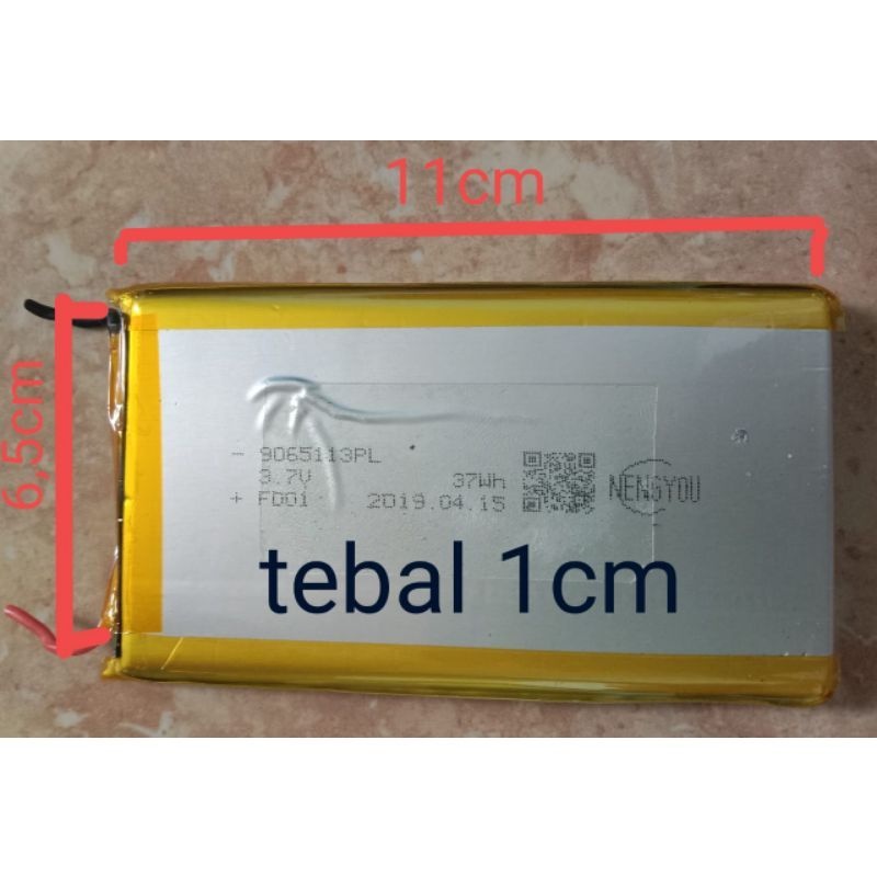 Jual baterai polymer cabutan power bank berkelas kehabisan daya hippo