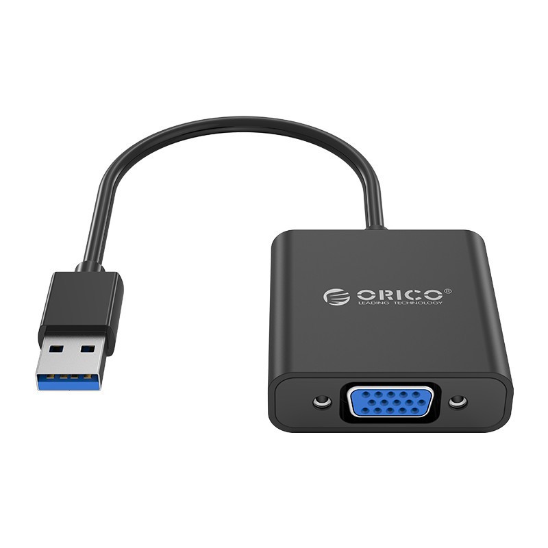 Usb 3.0 male to vga female orico converter Adapter 1080p for laptop utv - usb3.0 to vga d-sub