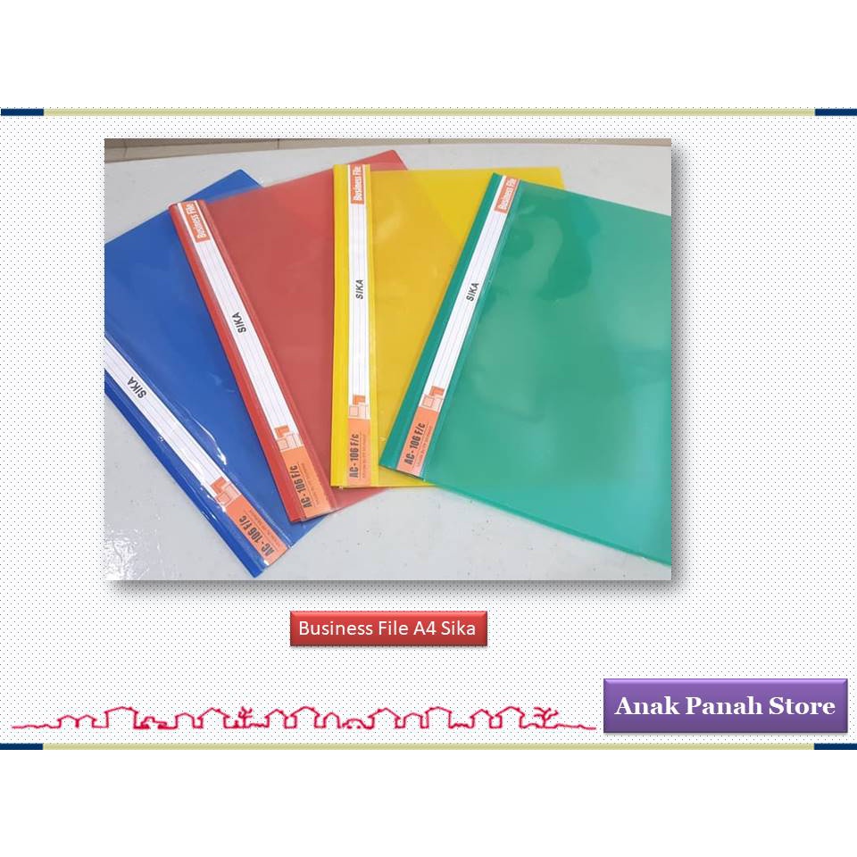 

Business File / Map Acco Plastik Merk ESBEE ( Isi 12 lbr )