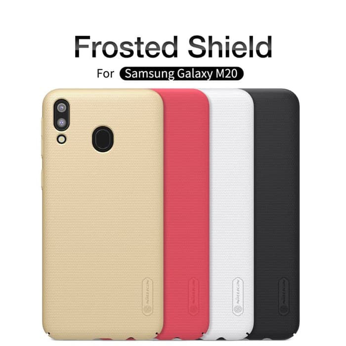 Hard Case SAMSUNG Galaxy M20 Nillkin Frosted Shield Casing Original