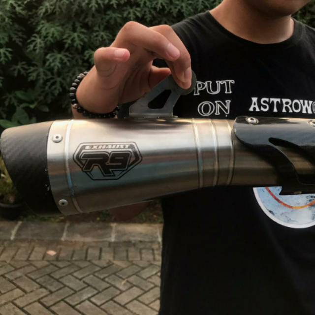 SLINCER / SILINCER KNALPOT R9 H2 SS ORIGINAL