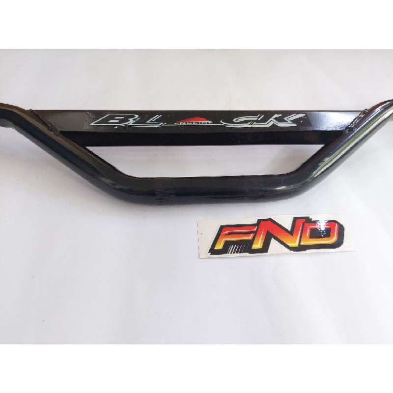 STANG STIR SETIR TRAIL BLACK TRAIL HITAM MOTOR LAKI MATIC BEBEK SPORT TRAIL- SETIR MOTOR STANG MOTOR