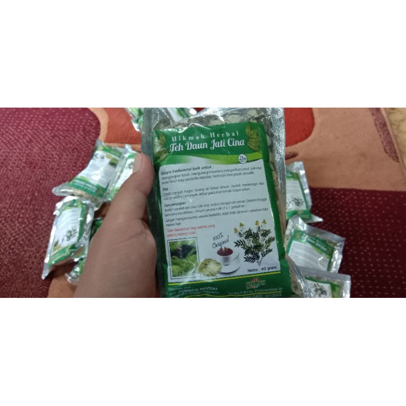 

teh daun jati cina