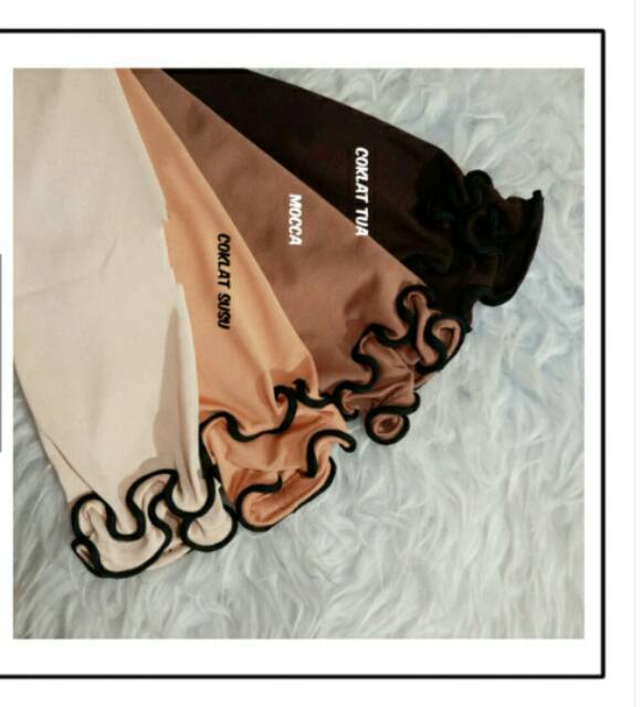 Manset curly 2 layer /manset tangan /handsock curly /handsock jempol pita /handsock jempol pita