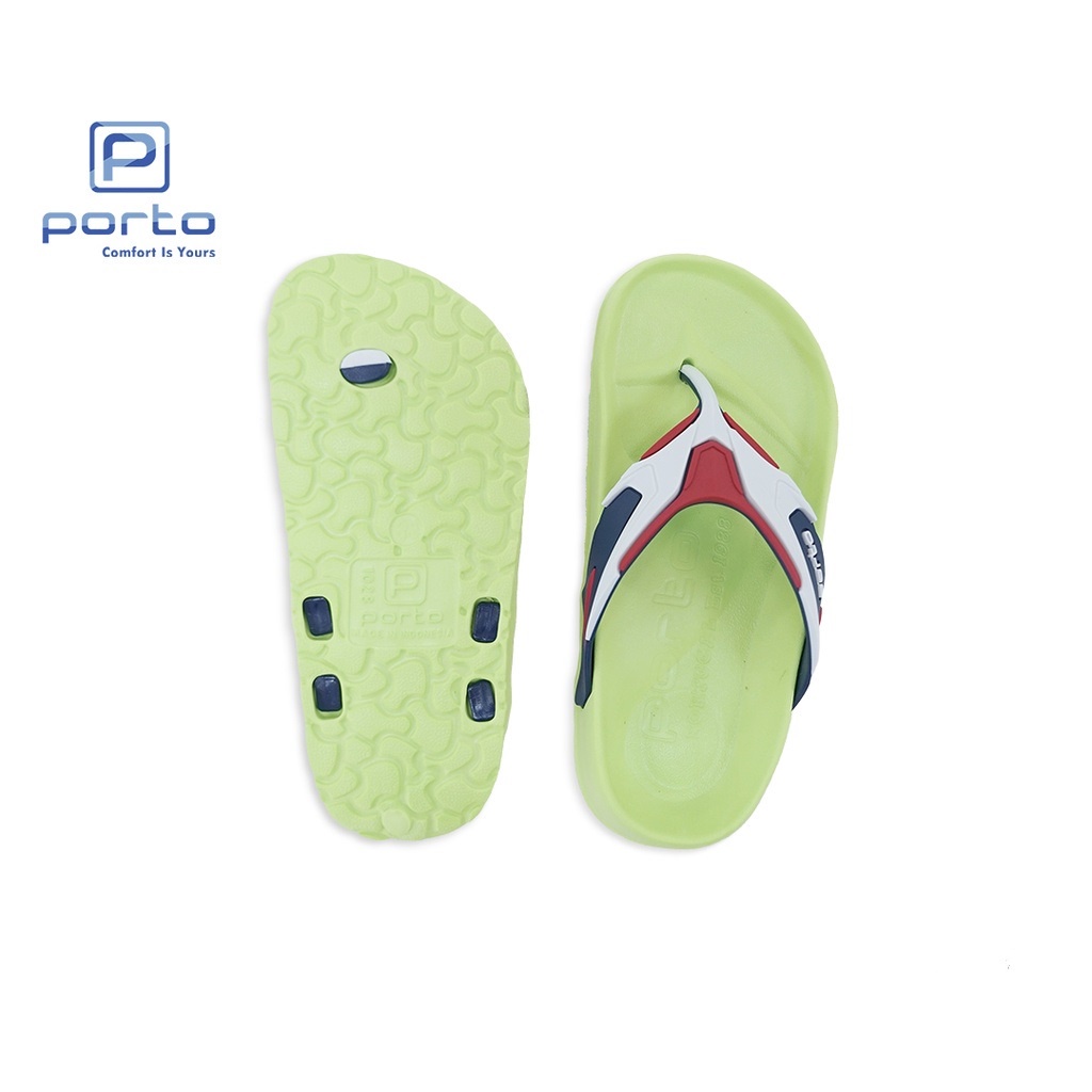 gos PORTO 1028K-3 Sandal jepit anak laki laki ukuran 24-29 Terbaru