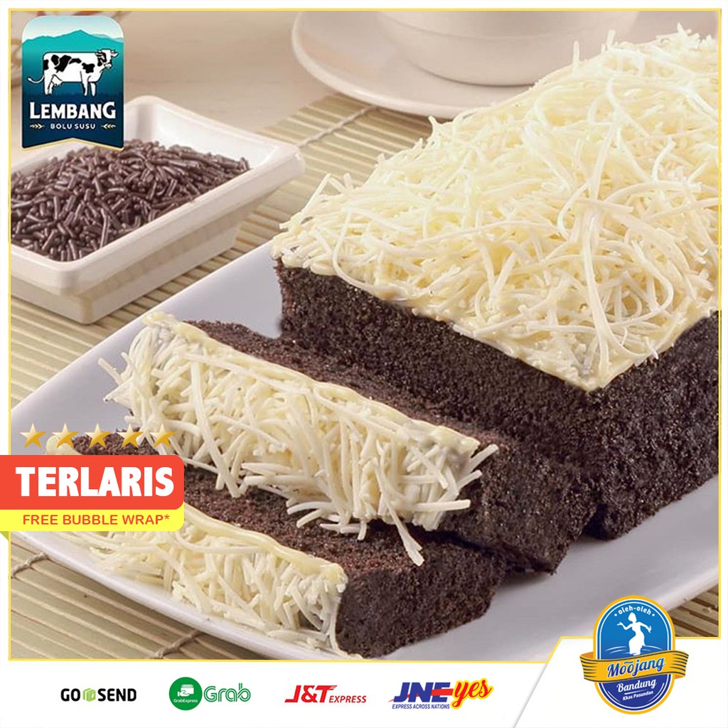 [KHUSUS P.JAWA] Bolu Susu Lembang Rasa Coklat BSL Topping Susu Keju Premium Asli Bandung best seller Bolu Lembang