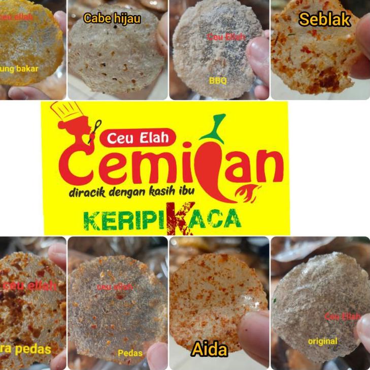 

『BIGGER & BETTER』 Keripik kaca kiloan 1kg ( Keripik beling / Kripca / Pakset / Beledag / Elod) Cemilan ceu elah | 1.1 F⚡ash sale | COD | LAUNCHING