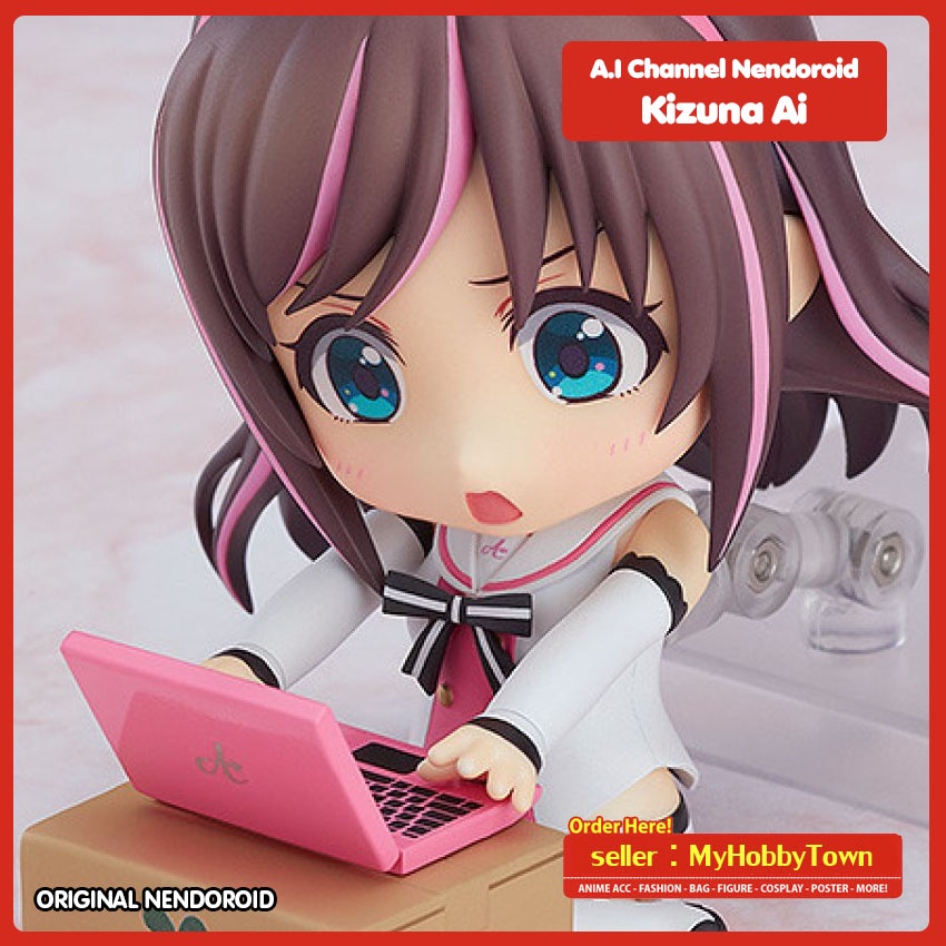 Original Virtual Youtuber AI Channel Nendoroid 899 - Kizuna Ai Figure Anime