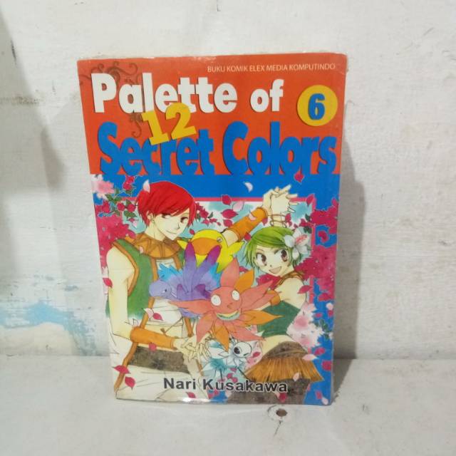 

Palette of 12 secret colors 1-6