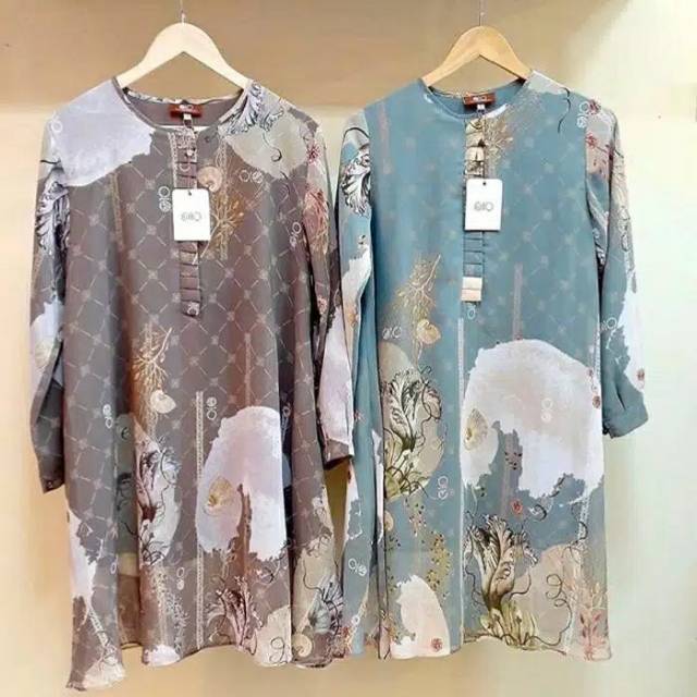 PL  ARA TUNIK RIA MIRANDA BLUE SIZE M