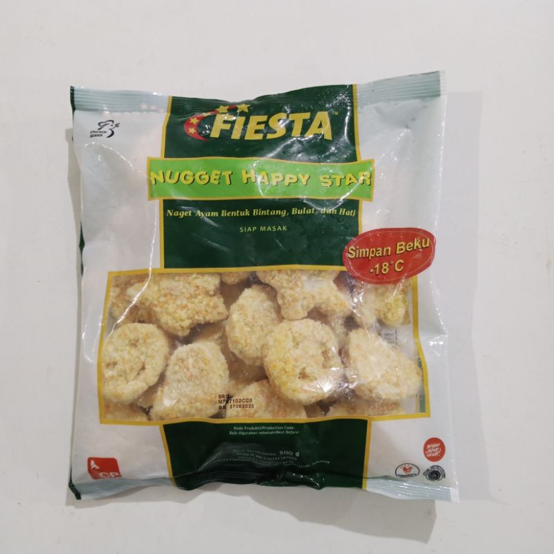 

FIESTA nugget happy star 500gr