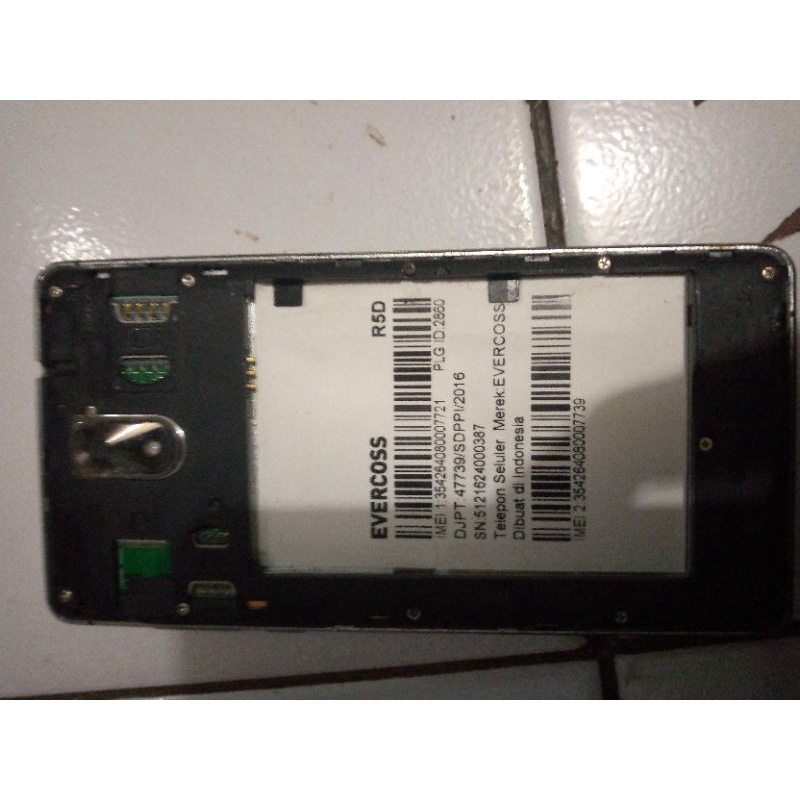 Evercross r5d mesin nyala normal