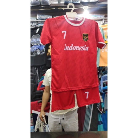 OBRAL SETELAN ANAK KIDS JERSEY TIMNAS INDONESIA