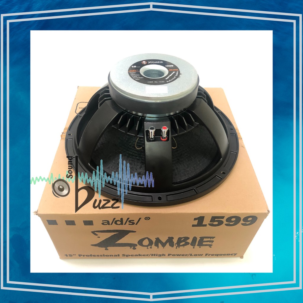 Speaker ADS 1599 ZOMBIE 15 inch Professional Speaker High Power Low Frequency