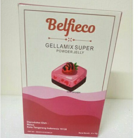 

Belfieco Gelamix Super 8x12g