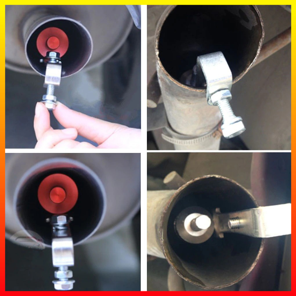 Penyiul Turbo Palsu Knalpot Mobil Whistler Exhaust Kompatibilitas 1000-2400 cc - 7RRS3RBK