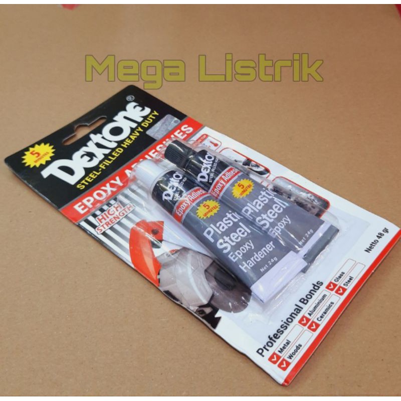 

Lem Dextone lem 5 menit Dextone 48gr