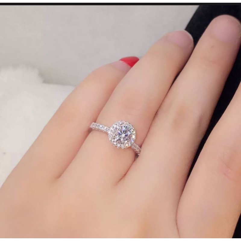 Cincin love hight quality, dan mata bulat awet,tahan lama,tidak berkarat