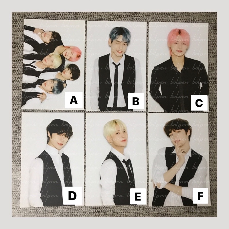 TXT - 2021 New Year’s Eve Live (NYEL) Merch | Official Postcard Group Soobin Yeonjun Beomgyu Taehyun