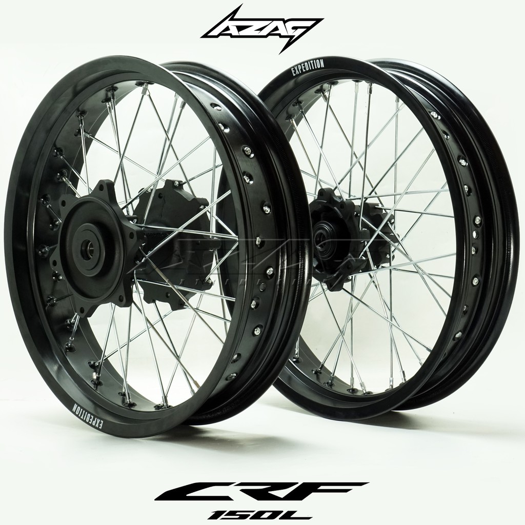 velg set ring 17 honda crf 150 supermoto expedition