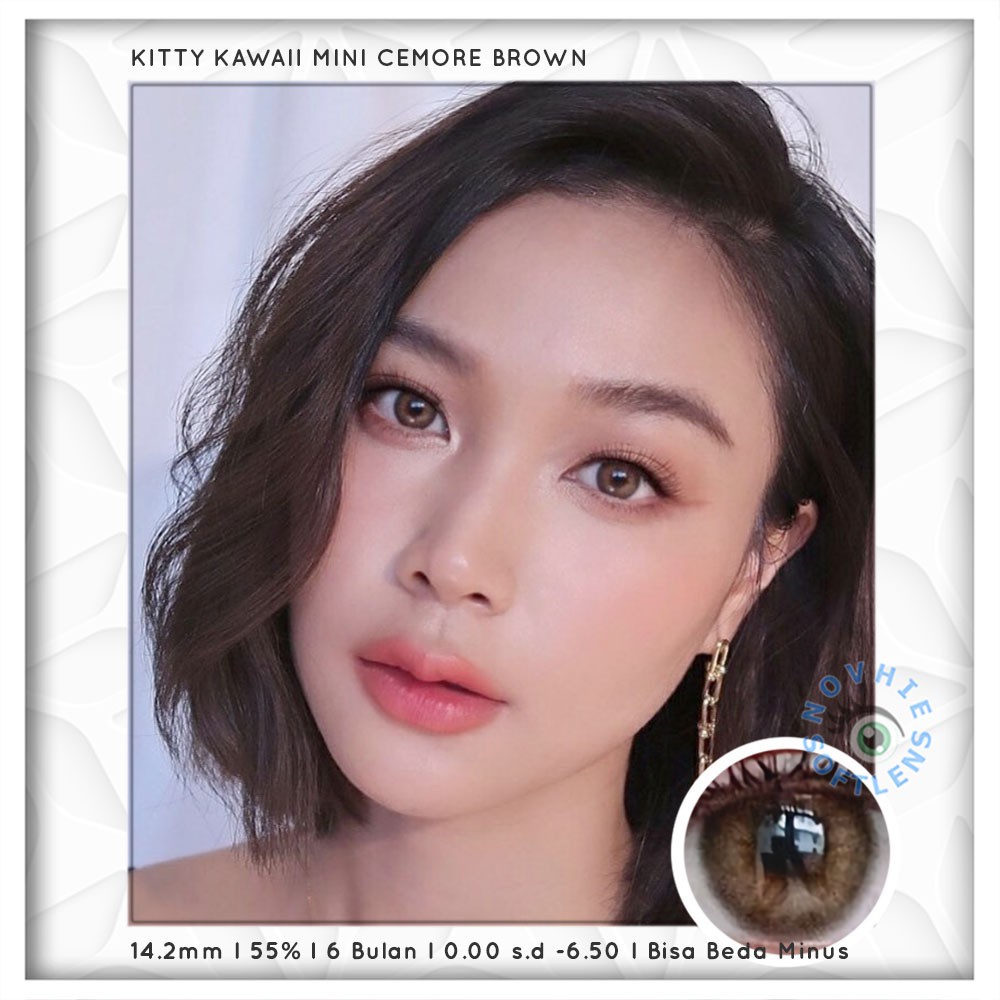 

SOFTLENS KITTY KAWAII MINI CEMORE BROWN