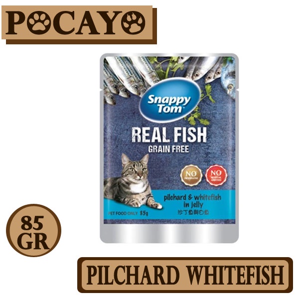 Snappy Tom Pouch Pilchard Whitefish 85gr