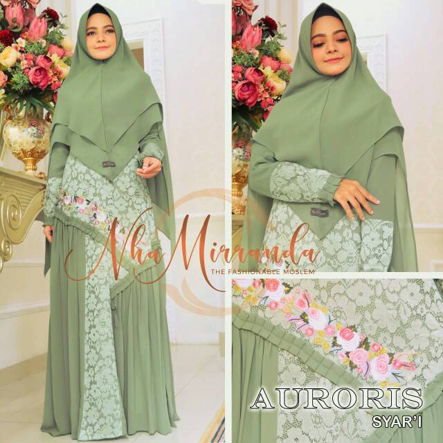 Gamis Syar'i -Auroris by Nha Miranda