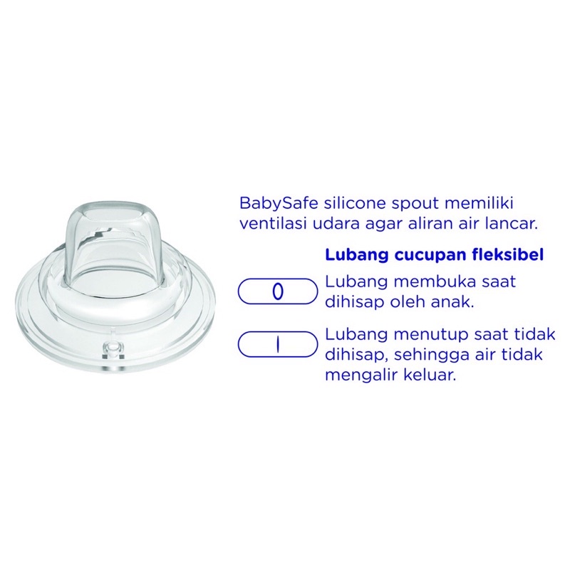 Botol Susu Bayi Anak Baby Safe WN30 3 Stage Feeding Bottle