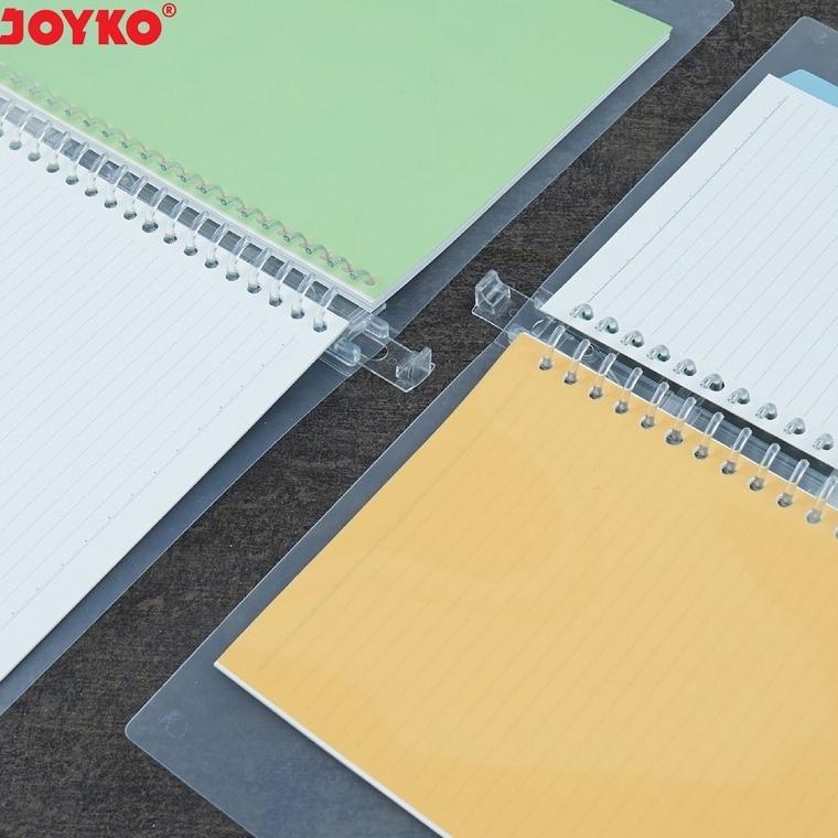 

€ Binder Note Cover Transparan Buku Tulis Joyko / Binder A5 / Binder Transparan ㊍