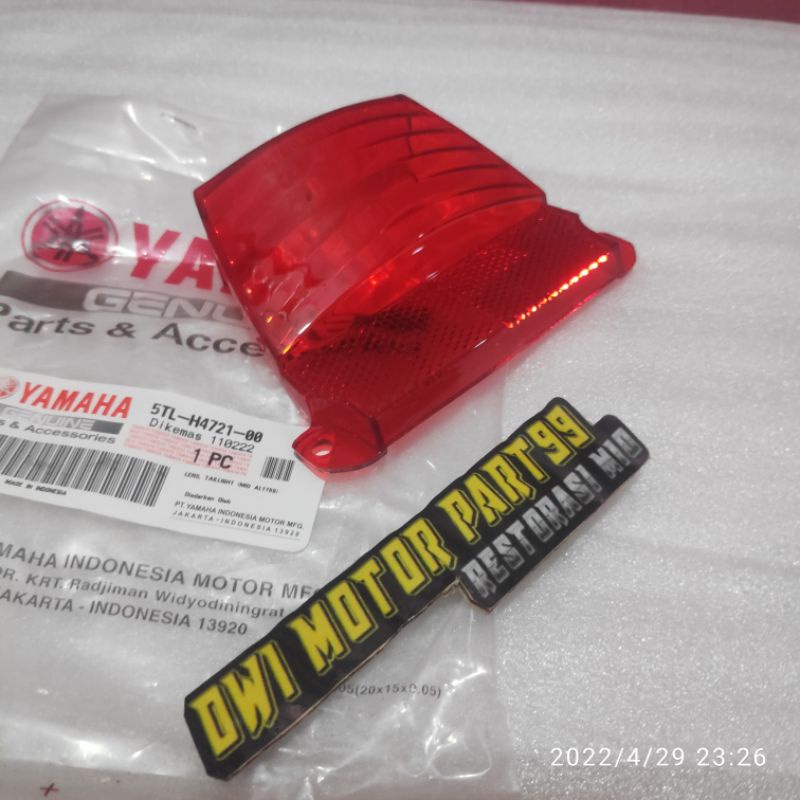 MIKA LAMPU STOP KECIL MERAH MIO SPORTY SMILE ORIGINAL ORI YAMAHA