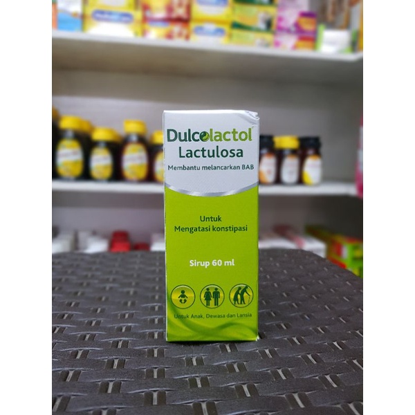 Dulcolactol Sirup 60ML / Obat Susah BAB / Dulcolactol