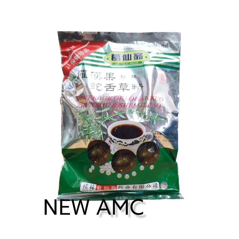 

PROMO Beverage Of Lohankuo Zhenzhu & Sheshecao untuk panas dalam