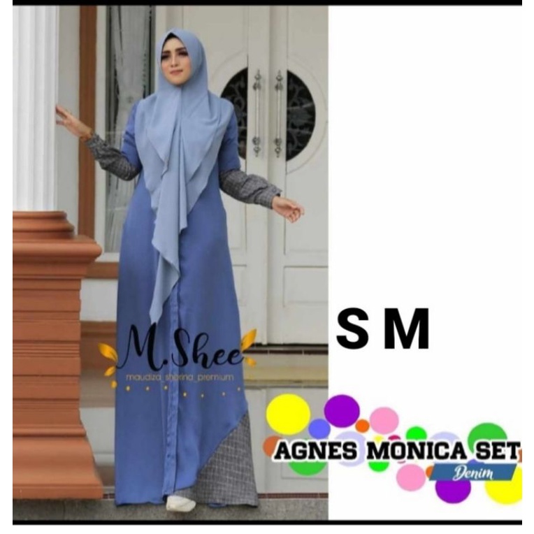 Agnes monica set by M.shee