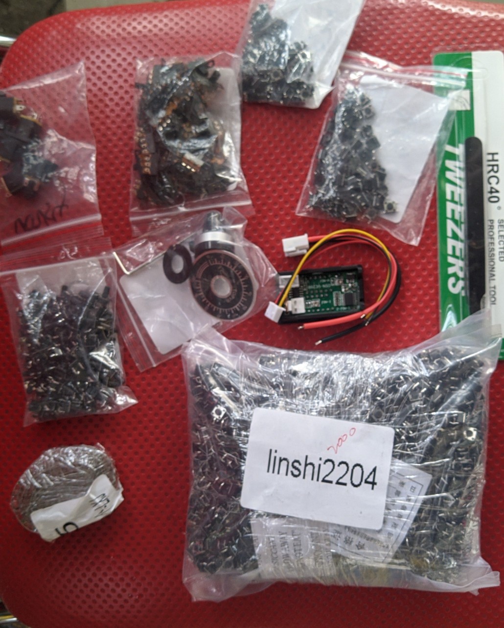 100pcs 6*6*10mm Tactile  Push Button Switch 4pin Dip Untuk Monitor Layar Lcd