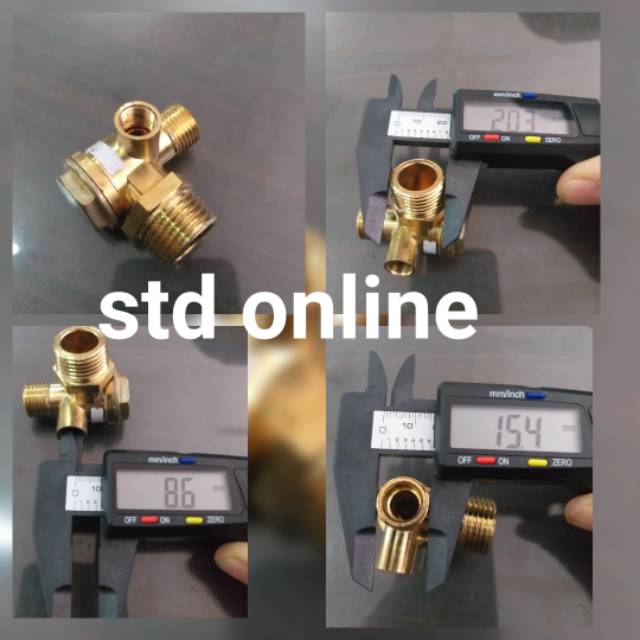 Check valve drat dalam kompresor check otomatis untuk kompresor lakoni