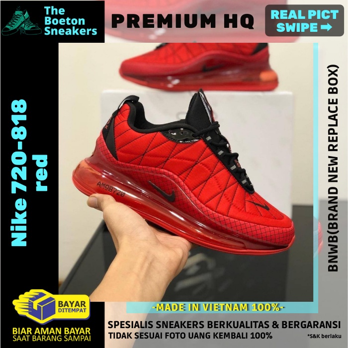 Nike Air MX 720-818 University Red Premium Original