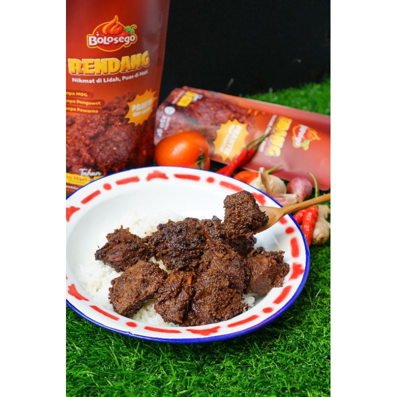 RENDANG SIGNATURE BOLOSEGO! 250 GRAM. BUMBU PREMIUM GARANSI ENAK ATAU GRATIS