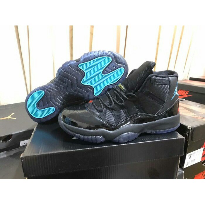sepatu basket air jordan 11 gamma blue