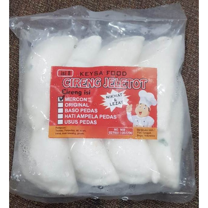 

Cireng Mercon Jeletot - isi 10 pcs