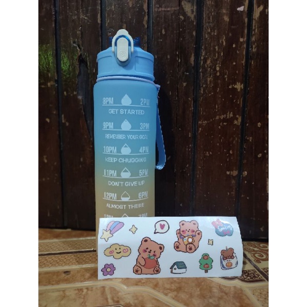 BOTOL MINUM 1LITER VALIDASI KEKINIAN