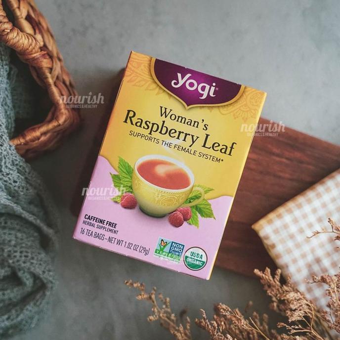 

Yogi Tea, Woman's Raspberry Leaf, Caffeine Free, 16 Tea Bags, 1.02 oz