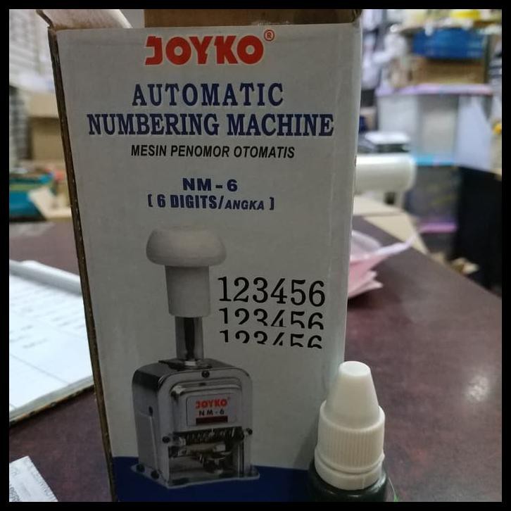 

Produk Terbaik Numbering 6 Digit/Stempel Angka/ Kenko Murah