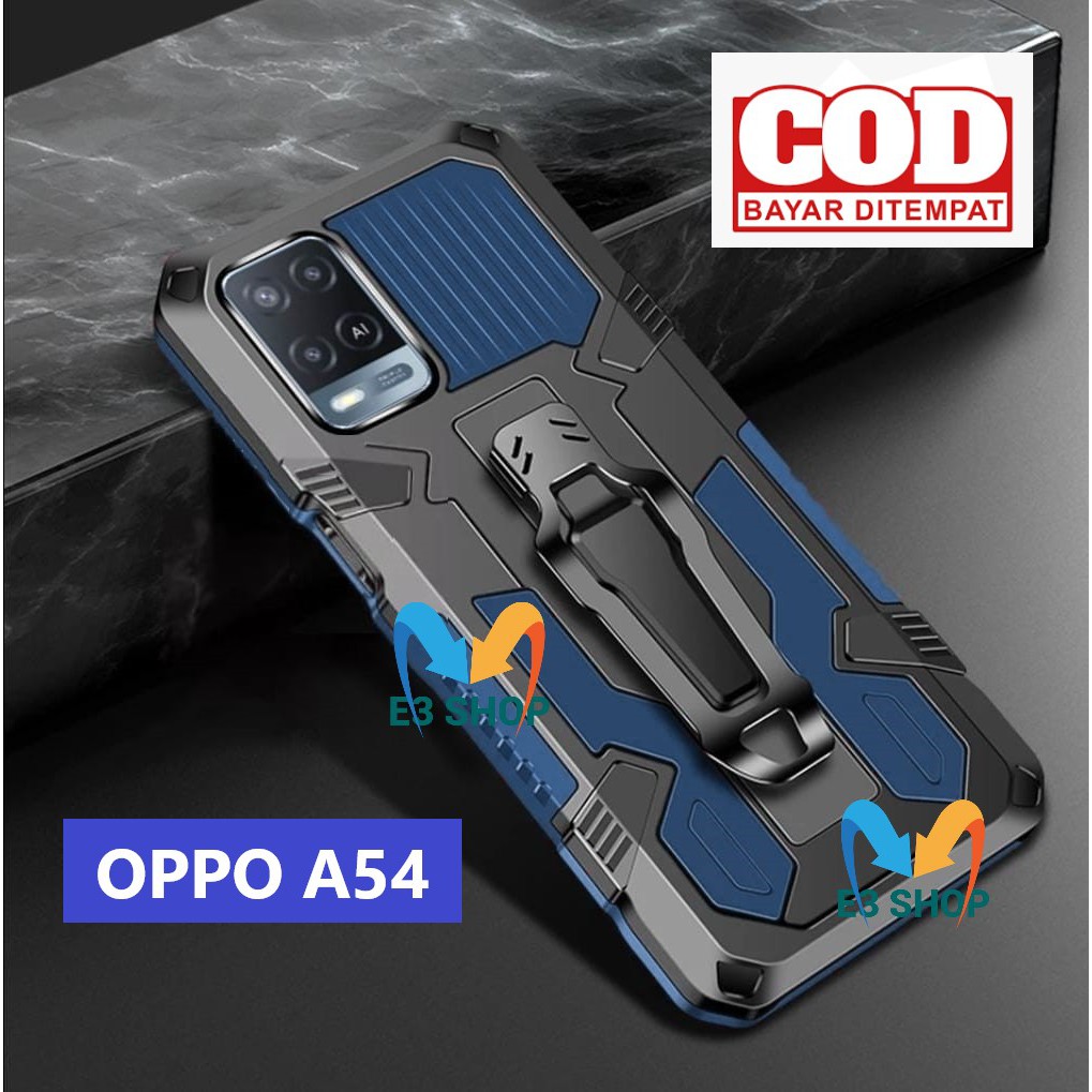 CASE HP OPPO A54 CASING STANDING BACK KLIP HARD CASE HP ROBOT NEW COVER