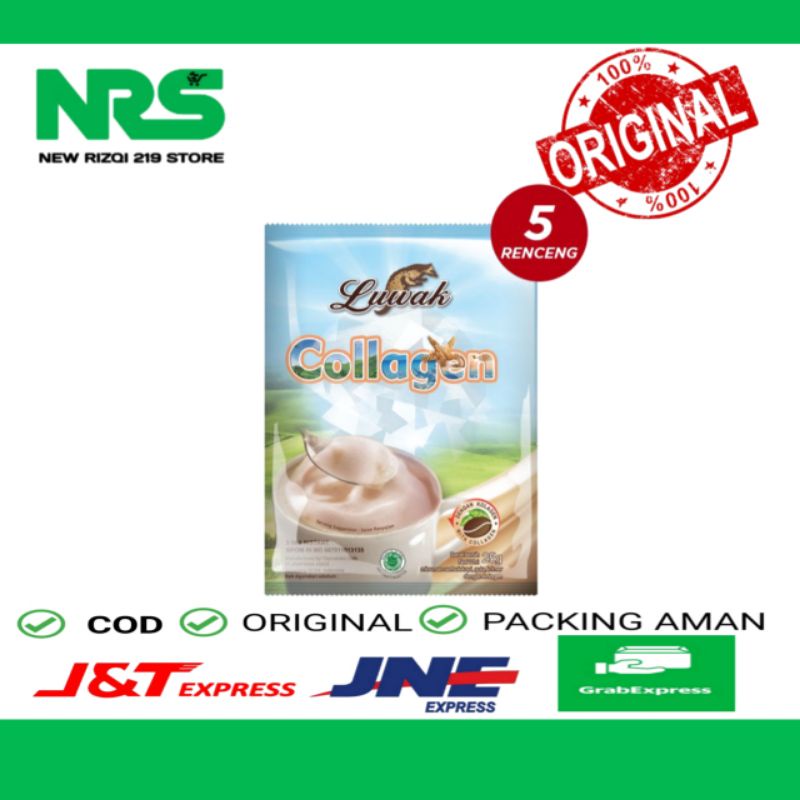 

Luwak Collagen / Kopi Luwak Collagen isi 5 pcs