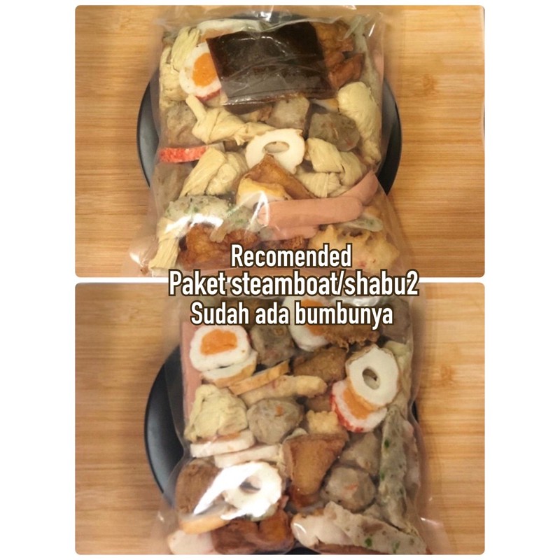 

paket steamboat vegetarian/shabu2 vegetarian/net:500gram