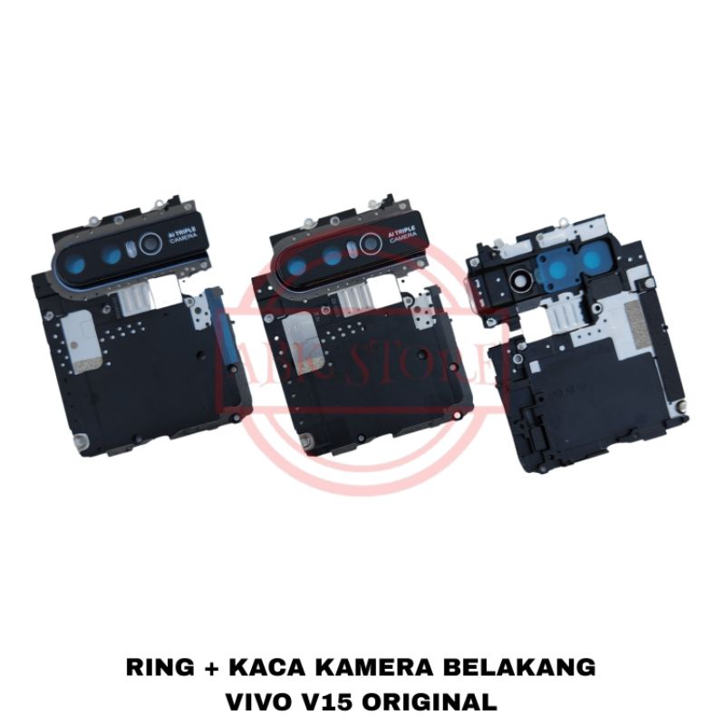 RING + LENSA CAMERA / KACA KAMERA BELAKANG VIVO V15 ( BUKAN PRO )